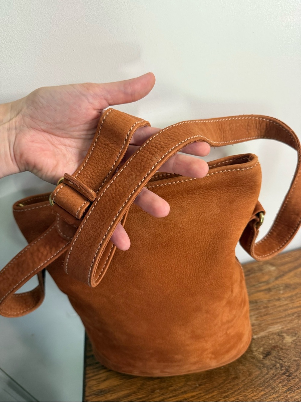 Vintage Coach Sonoma Nubuck Bucket Bag - Picture 4 of 13